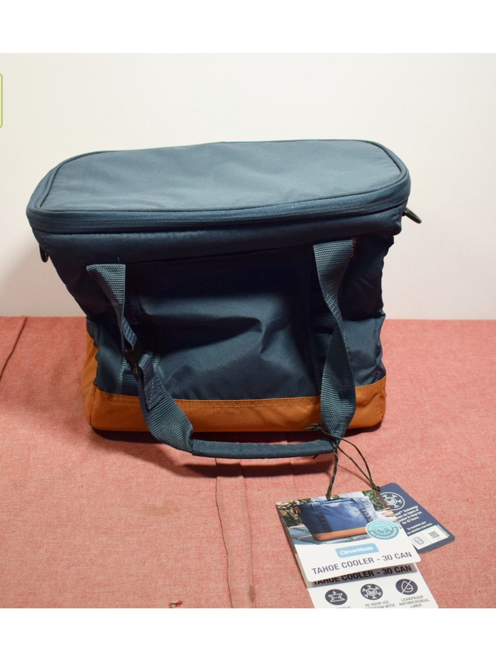 CleverMade Collapsible Tahoe 30 Cans Soft Sided Cooler